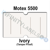 240,000 Motex compatible 5500 Ivory Labels. Full case.