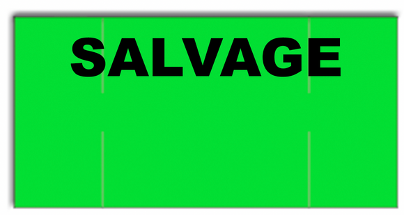 [CUSTOM] Monarch compatible 1110 Fluorescent Green Labels - SALVAGE
