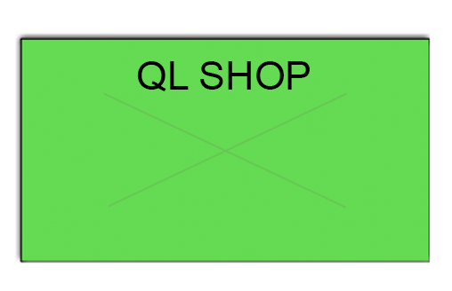 [CUSTOM] Contact Premium compatible 2212 Fluorescent Green Labels - QL