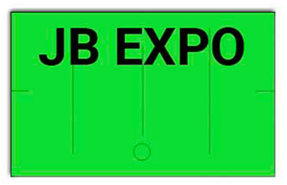 [CUSTOM] Signet 1912 compatible Fluorescent Green Labels - JB Expo