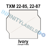 189,000 X-Mark compatible 2202 Ivory Labels. includes 12 ink rollers