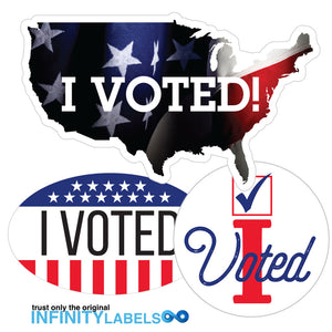 Did You Vote?  Say It With Infinity Labels
