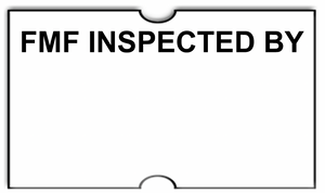 [CUSTOM] X-Mark compatible 2112 White Labels - FMF INSPECTED BY