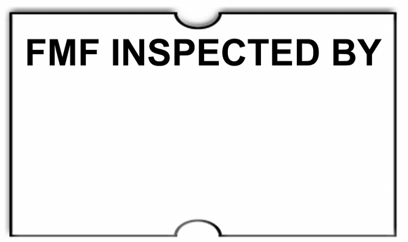 [CUSTOM] X-Mark compatible 2112 White Labels - FMF INSPECTED BY