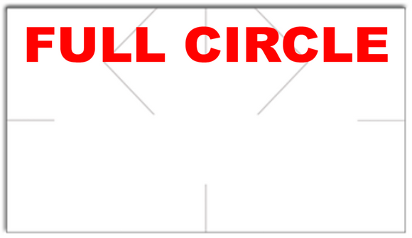 [CUSTOM] Monarch compatible 1131 White Labels - FULL CIRCLE