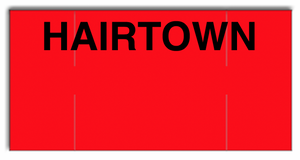 [CUSTOM] Monarch compatible 1110 Fluorescent Red Labels - HAIRTOWN