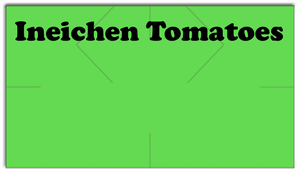 [CUSTOM] Monarch compatible 1131 Fluorescent Green Labels - Ineichen Tomatoes