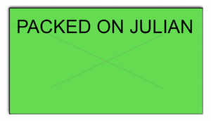 [CUSTOM] Garvey compatible 2212 Fluorescent Green Labels - PACKED ON JULIAN