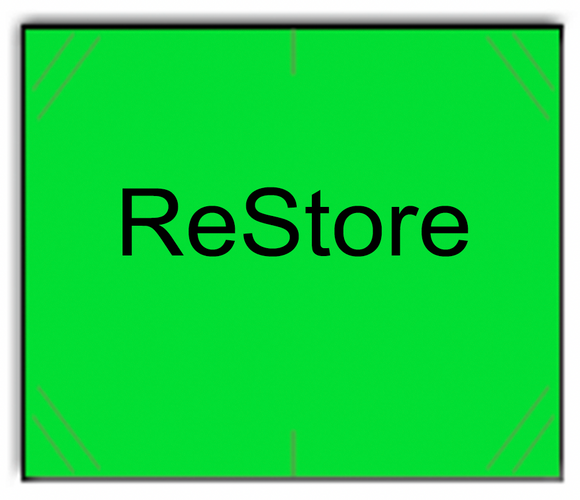 [CUSTOM] Monarch compatible 1136 Fluorescent Green Labels - ReStore