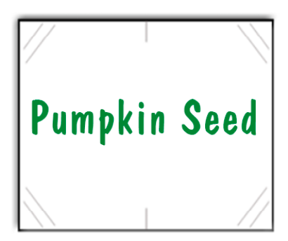 [CUSTOM] Monarch compatible 1136 White Labels - Pumpkin Seed