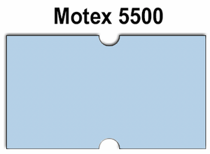 240,000 Motex compatible 5500 Blue Labels - Removable Adhesive