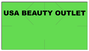 [CUSTOM] Monarch compatible 1131 Fluorescent Green Labels - USA BEAUTY OUTLET - FG