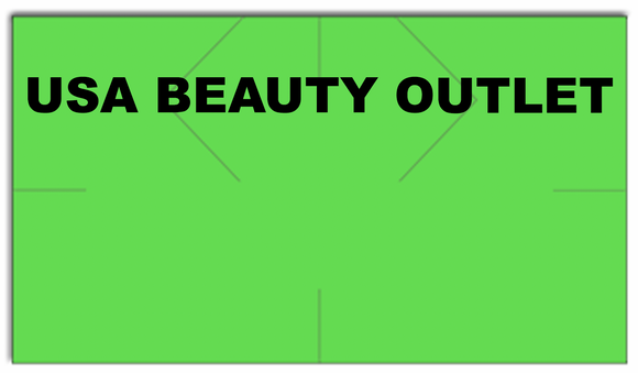 [CUSTOM] Monarch compatible 1131 Fluorescent Green Labels - USA BEAUTY OUTLET - FG