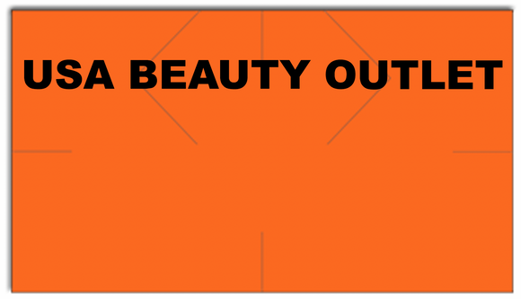 [CUSTOM] Monarch compatible 1131 Fluorescent Orange Labels - USA BEAUTY OUTLET - FO