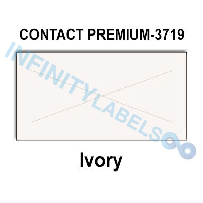 80,000 Contact Premium compatible 3719 Ivory Labels. Full case.