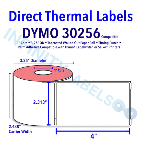 30256 Dymo Shipping Label