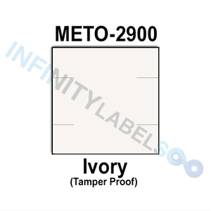 78,000 Meto compatible 2900 Ivory Labels. Full case.
