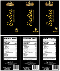 CUSTOM Sadies Sauce Labels (1500)