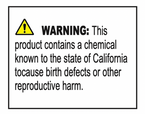 [CUSTOM] Monarch compatible 1136 White Labels - Prop 65 Warning