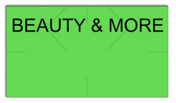 [CUSTOM] Monarch compatible 1131 Fluorescent Green Labels - USA BEAUTY OUTLET