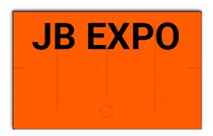 [CUSTOM] Signet 1912 compatible Fluorescent Orange Labels - JB Expo