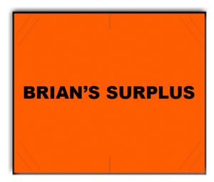 [CUSTOM] Monarch compatible 1136/1138 Fluorescent Orange Labels - Brian
