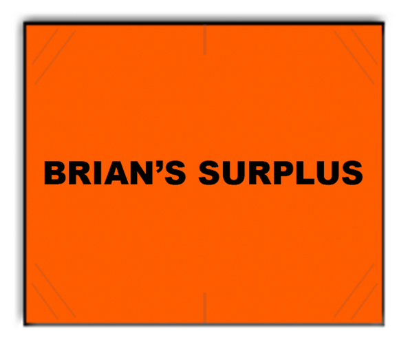 [CUSTOM] Monarch compatible 1136/1138 Fluorescent Orange Labels - Brian
