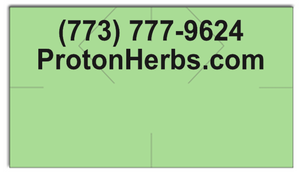 [CUSTOM] Monarch compatible 1131 Green Labels - ProtonHerbs.com