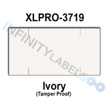 80,000 XLPro compatible 3719 Ivory Labels. Full case.