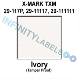 78,000 X-Mark compatible 2900 Ivory Labels. Full case.